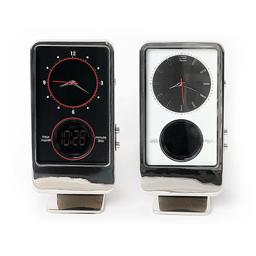 Dual-Face Analog-digital Clock 