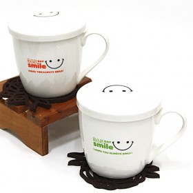 365스마일 뚜껑머그