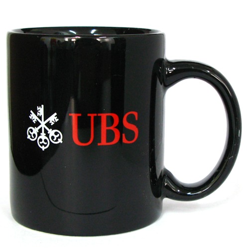 11온스 검정 머그컵 (USB)