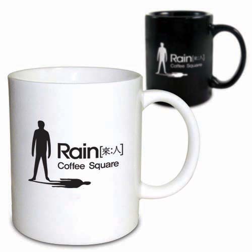 11온스 검정 머그컵 (레인)