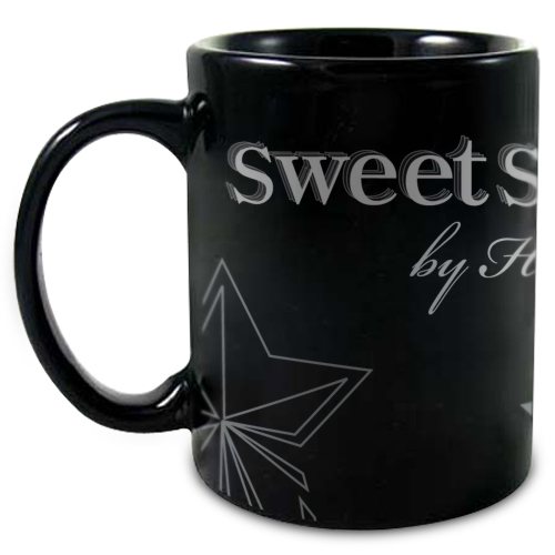 11온스 검정 머그컵 (실버)