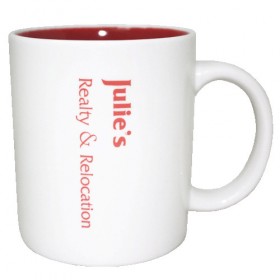 11온스 내구 빨강 머그컵 (쥴리스부동산)