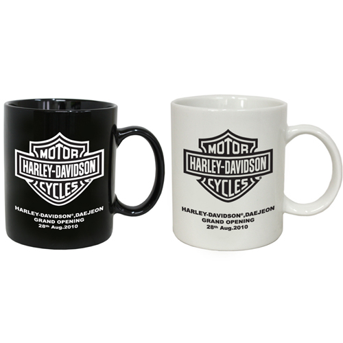 11온스 머그컵 셋트 (흑,백)