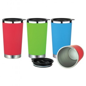 이중스텐 텀블러(350ml)(GG-1143)(미끄럼방지 고무코팅)