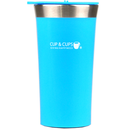 라임슬림패션텀블러 블루 (350ml)