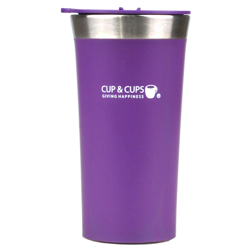 라임슬림패션텀블러 퍼플 (350ml)