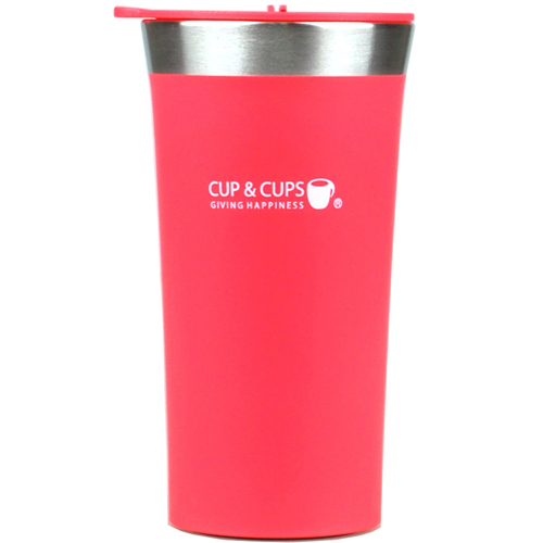 라임슬림패션텀블러 핑크 (350ml)