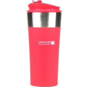 스마트400컬러텀블러 핑크 (400ml)