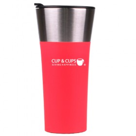 라임에이스 패션 핑크 텀블러 (400ml)