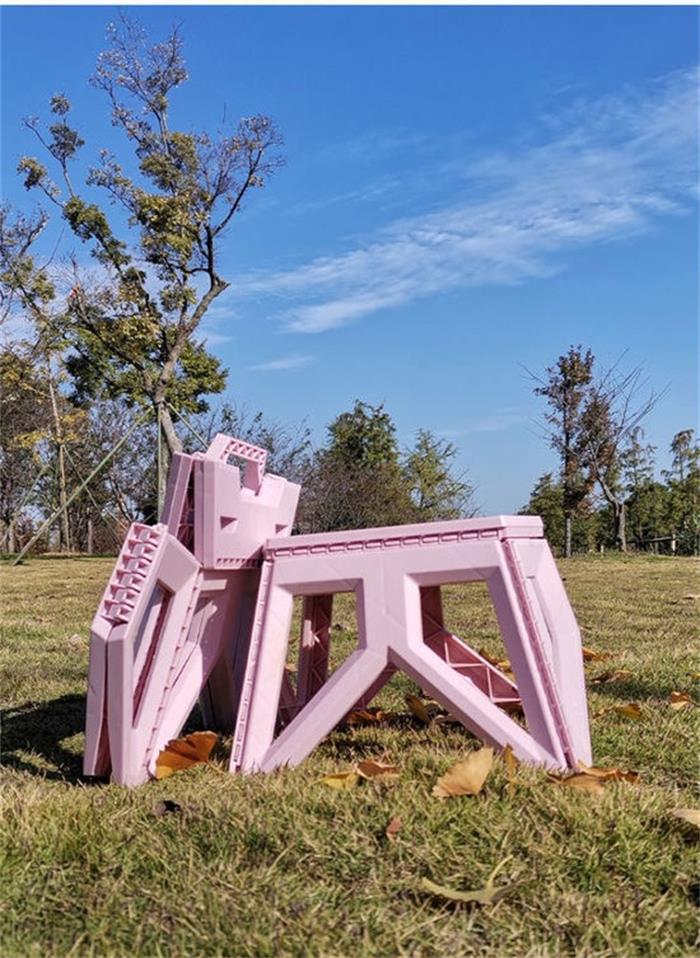 휴대용 접이식 스툴 간이의자 / 캠핑 차박